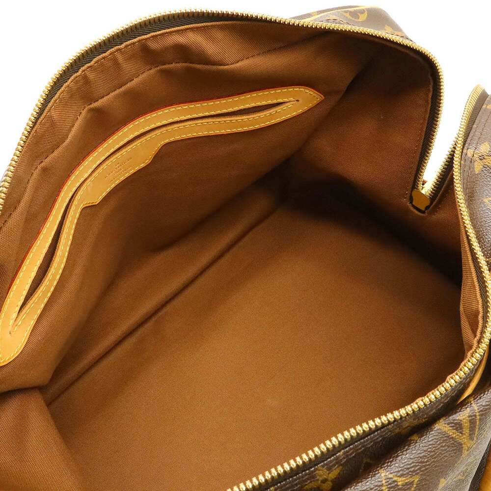 LOUIS VUITTON Authentic Brown Monogram Carryall Boston Bag - Picture 7 of 9